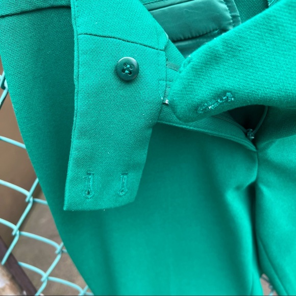 Talbots Green Cropped Pants 6 - Picture 4 of 16
